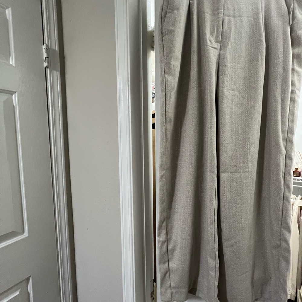 Chic Beige Trousers